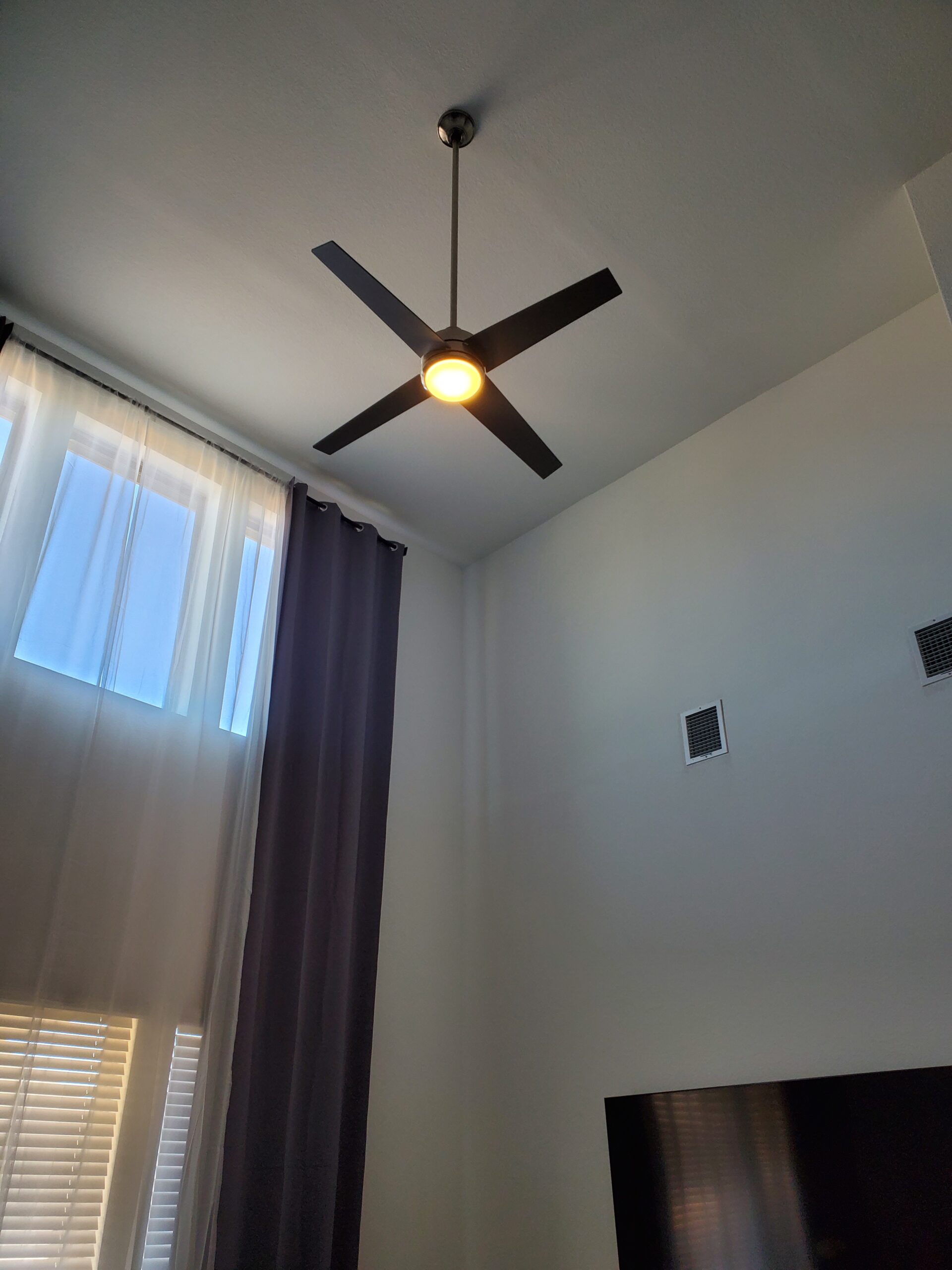 Bastrop Handyman - After new ceiling fan